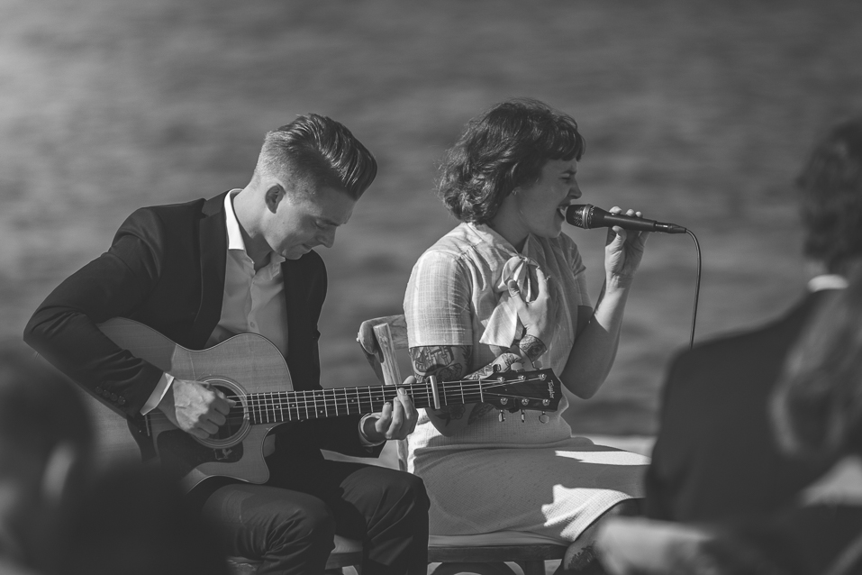Musiker bei Hochzeit im Beach Motel Heiligenhafen