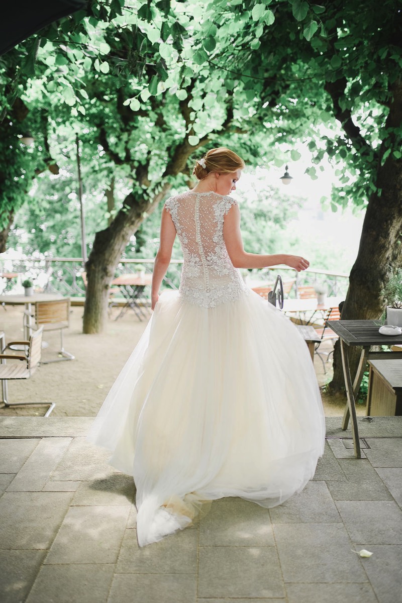 Hochzeit auf der Terrasse im Hotel Louis C. Jacob Hamburg